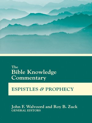 cover image of BK Commentary Epistles and Prophecy